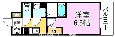 S-RESIDENCE高井田beleta 間取り図