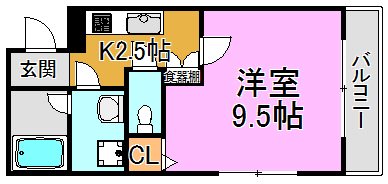 カーサセレノⅡ 間取り図