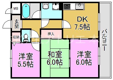 鴻池クレスト 間取り図
