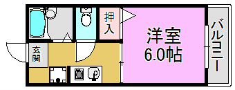 ボナール高林 間取り図
