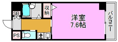 ウイングコート東大阪 間取り図