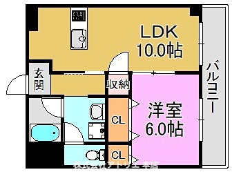 PSハイツ 間取り図