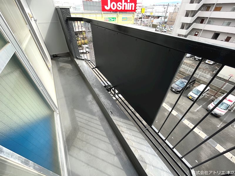 第二コーポ春日荘 ベランダ