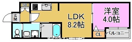 H-maison高井田 間取り図