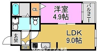 H-maison高井田 間取り図
