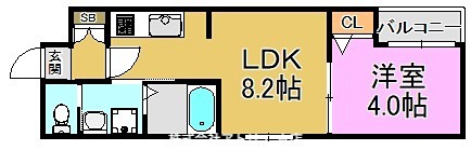H-maison高井田 間取り図