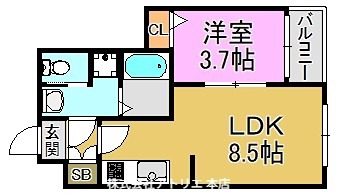 H-maison高井田 間取り図
