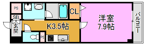 アンビション 間取り図