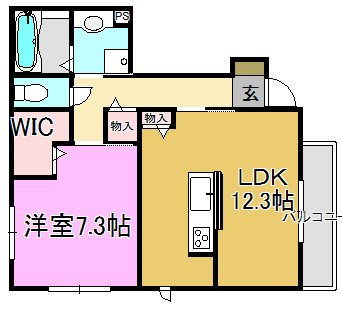 プリムローズ 間取り図