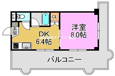 バレイシティ 間取り図