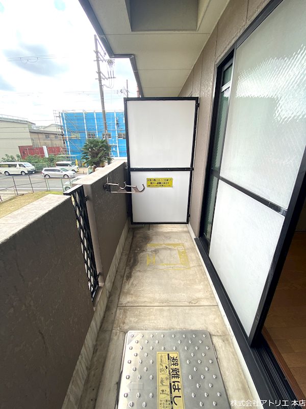 EAST　RESIDENCE　NAGATA ベランダ