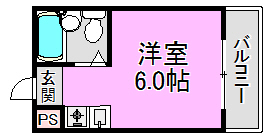 コーポフェルメール 間取り図