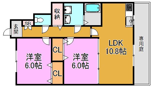 Jade F.A 間取り図