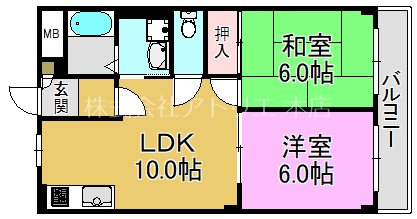 メゾンドユニ 間取り図