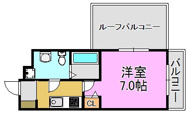 アーク吉田駅前 間取り図