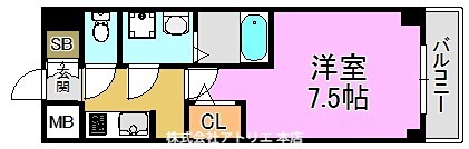 サムティ大阪ＧＲＡＮＤＥＡＳＴ 間取り図