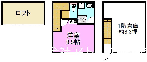 REVE G&amp;#39;s HOUSE池田 間取り図