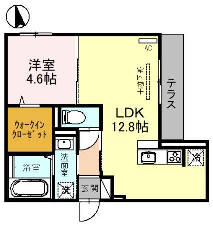 高井田ハイツ 間取り図