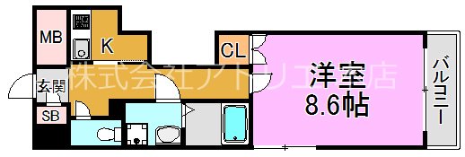 エアリーアベニュー 間取り図