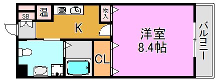 第10美和マンション 間取り図