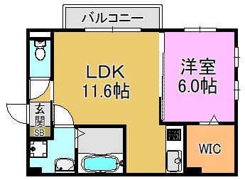 ラリュール 間取り図