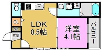F asecia Rumina 間取り図