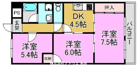 木の国ハイツ 間取り図