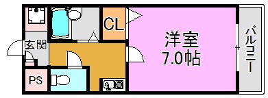 エスポワール吉川 間取り図