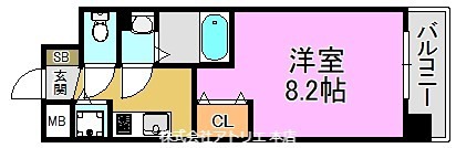 フォーリアライズ大阪エレナ 間取り図