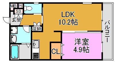 ソナチネⅡ 間取り図