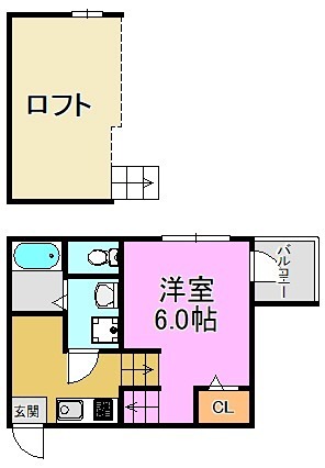 メゾンプラム 間取り図
