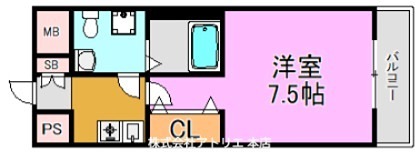 プラディオ徳庵セレニテ 間取り図