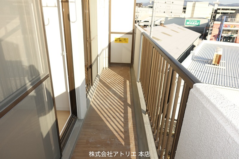 コーポ大喜 ベランダ