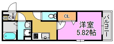 KTIレジデンス徳庵Ⅲ 間取り図