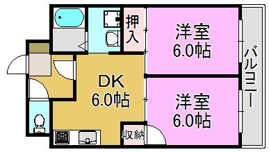 坂田マンション 間取り図