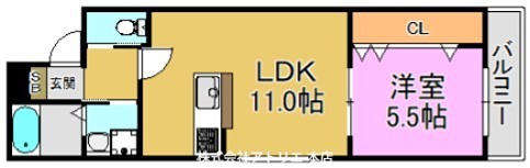 ラルゴ徳庵 間取り図