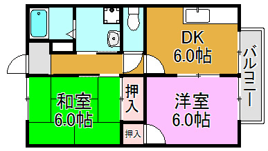 メゾン・カズ 間取り図