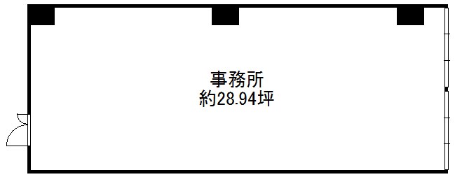 長田センタービル 間取り図