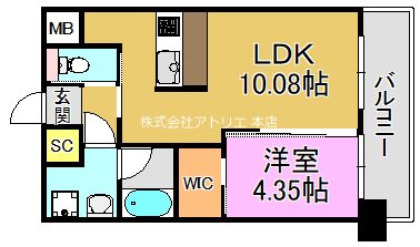プレジオ荒本新町 間取り図