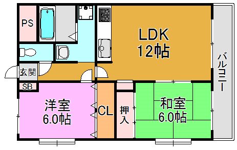 クレージュ 間取り図