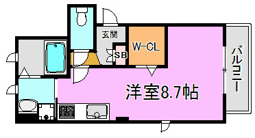 エスタメゾン 間取り図