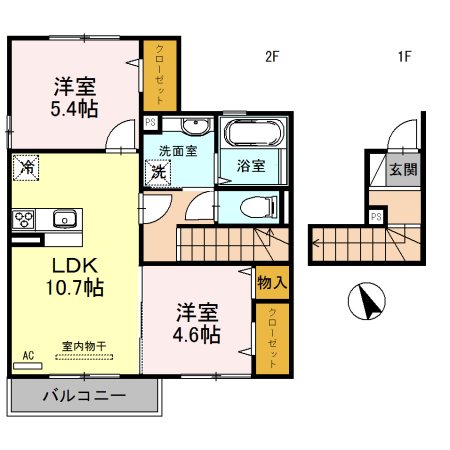 TKS北垣内 間取り図