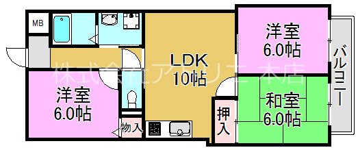 グランミッシェル 間取り図