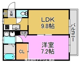 グランメール 間取り図