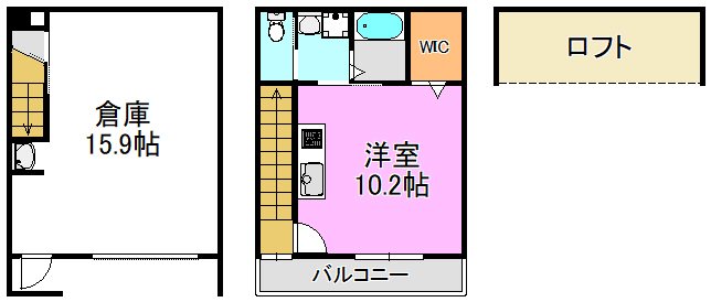 vida feliz TAKAIDA 間取り図