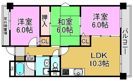 メゾンドール 間取り図