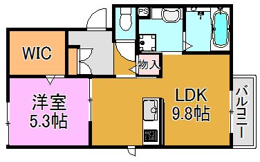 フェリオ吉田 間取り図