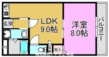 ブランチ613 間取り図