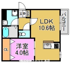 ラフィーネ放出 間取り図