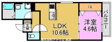 ラフィーネ放出 間取り図